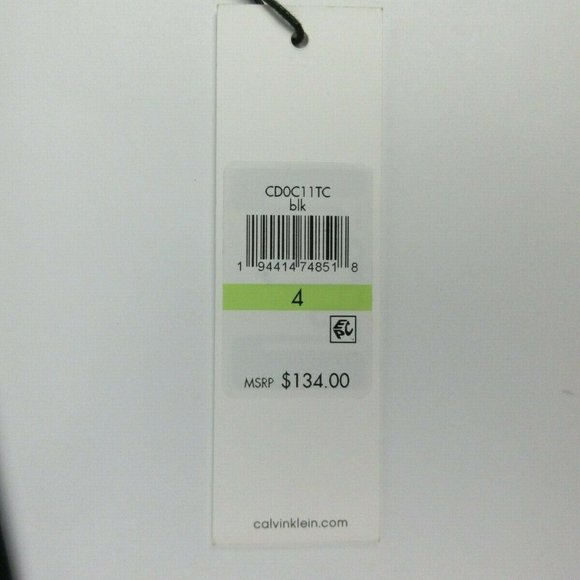 NWT $134 Calvin Klein Womens 4 Flounce Dress - Picture 2 of 10